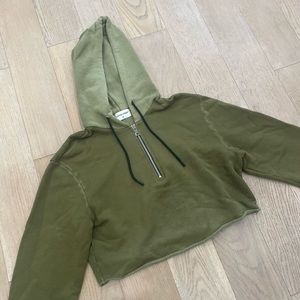 Cotton citizen Brooklyn crop sweatshirt